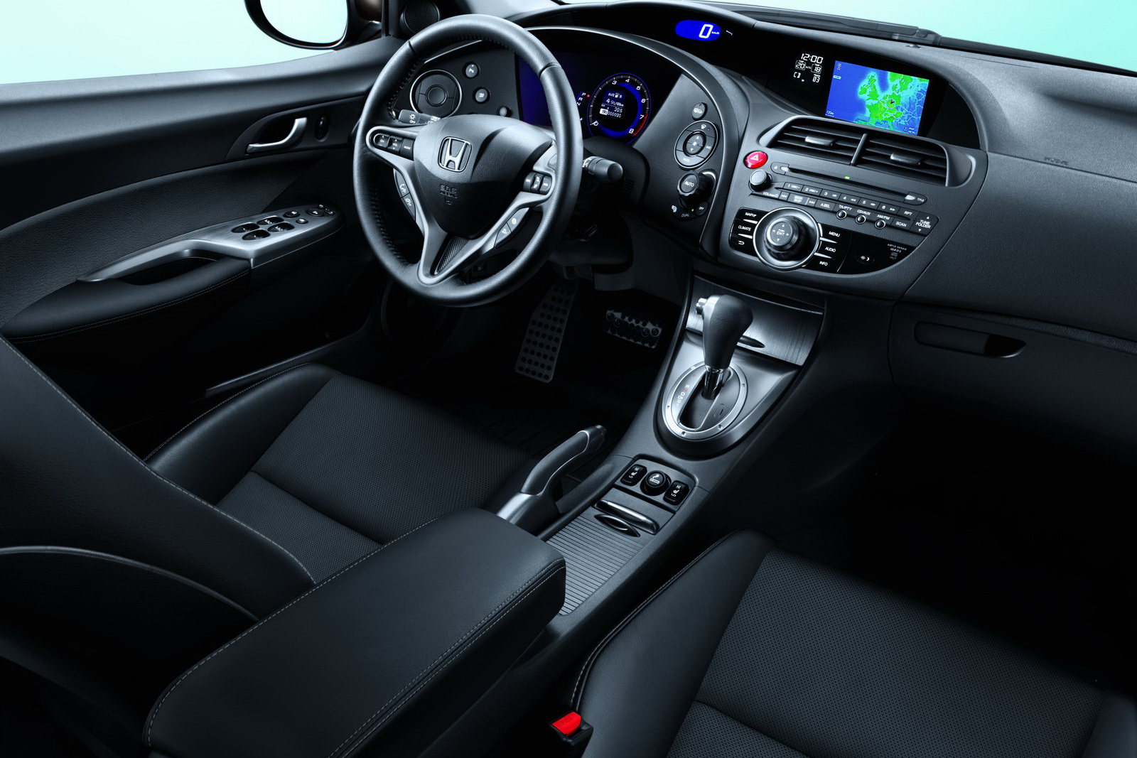 honda civic 2008 интерьер